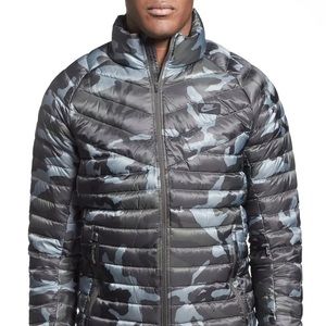 Nike NSW Guild 550 Camo Print Quilted Down Jacket